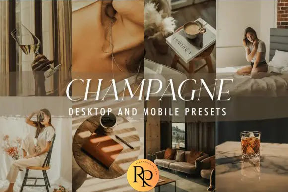 10 Champagne Lightroom Presets