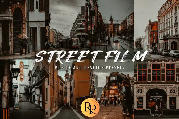10 Street Film Lightroom Presets